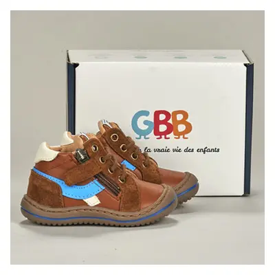 GBB AI650-14-B-ECH boys's Children's Shoes (High-top Trainers) in Brown