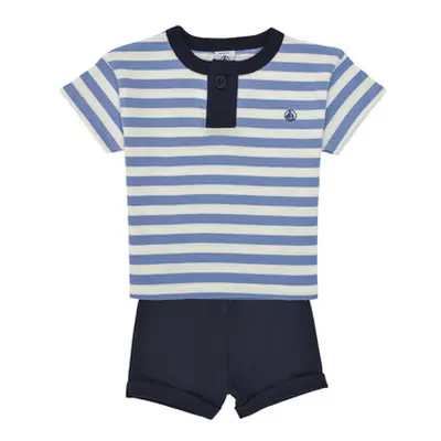 Petit Bateau MEDERIC girls's Sets & Outfits in Multicolour