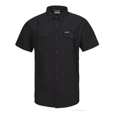 Columbia Utilizer II Solid Short Sleeve Shirt men's Short sleeved Shirt in Black