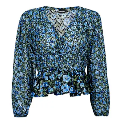 Desigual BLUS_ZOÉ women's Blouse in Blue