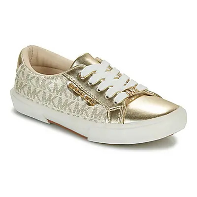 MICHAEL Michael Kors IZETTA FRANKY girls's Children's Shoes (Trainers) in Beige