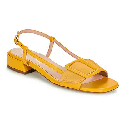 Fericelli PANILA women's Sandals in Yellow