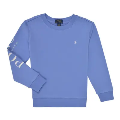 Polo Ralph Lauren LS CN-KNIT SHIRTS-SWEATSHIRT girls's Children's Sweatshirt in Blue