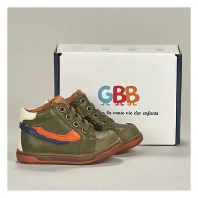 GBB AI154-15-B-ECH boys's Children's Shoes (High-top Trainers) in Green