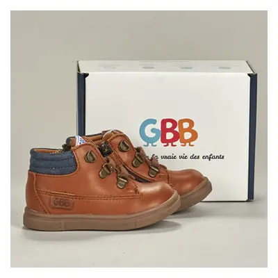 GBB GERVAIS boys's Children's Shoes (High-top Trainers) in Brown