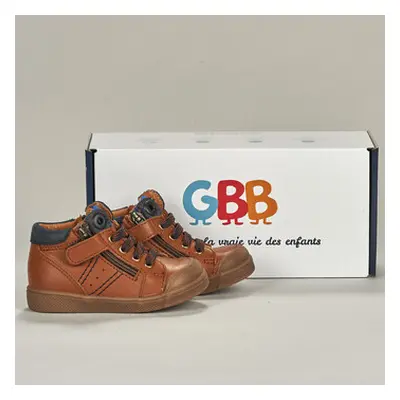 GBB AI257-14-B-ECH boys's Children's Shoes (High-top Trainers) in Brown