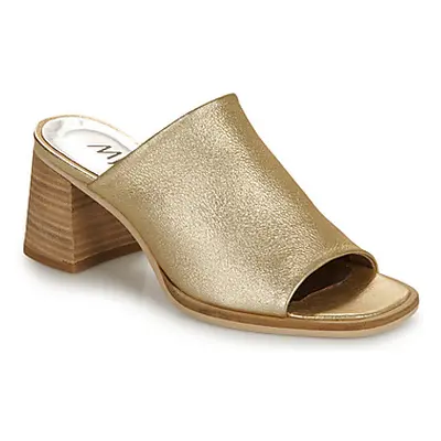 Myma 7770MY01-LAMINATO-PLATINE women's Sandals in Gold