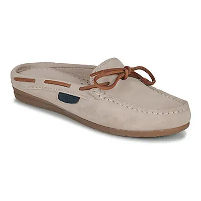 Pellet Lucy women's Mules / Casual Shoes in Beige