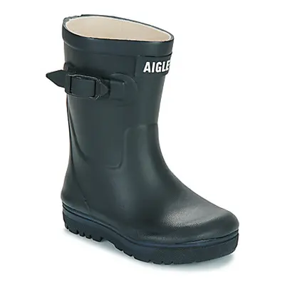 Aigle WOODY-POP 2 boys's Children's Wellington Boots in Blue