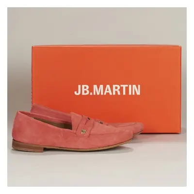 JB Martin FRANCHE SOFT women's Loafers / Casual Shoes in Red