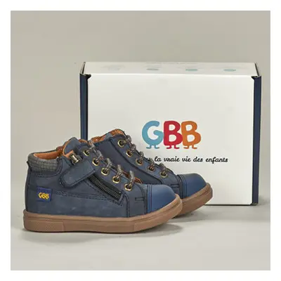 GBB GENIN boys's Children's Shoes (High-top Trainers) in Blue