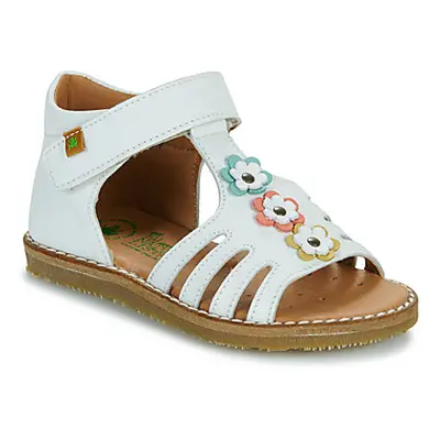 El Naturalista 5354 girls's Children's Sandals in White