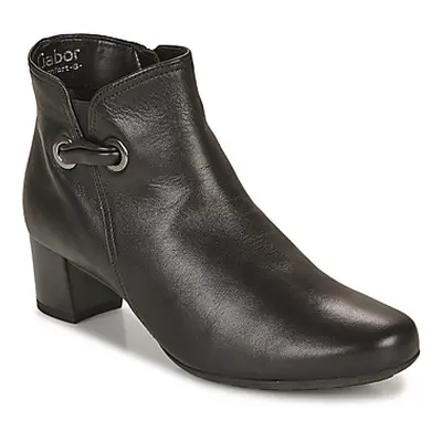 Gabor 3282757 women's Low Ankle Boots in Black