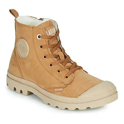 Palladium PAMPA HI ZIP WL W women's Mid Boots in Brown