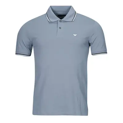 Emporio Armani POLO 8N1FB4 men's Polo shirt in Blue