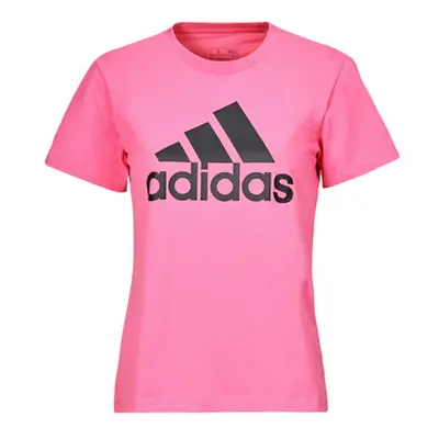 Adidas W BL T women's T shirt in Pink