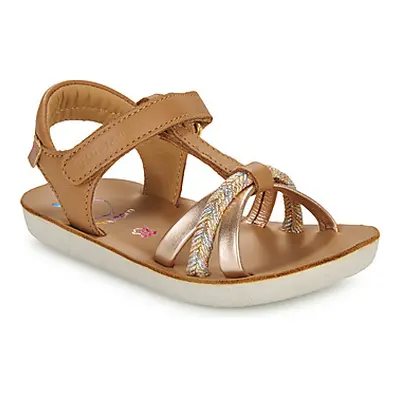 Shoo Pom GOA SALOME girls's Children's Sandals in Brown