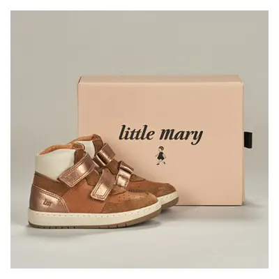 Little Mary AIL307-13-J-ECH girls's Children's Shoes (High-top Trainers) in Brown