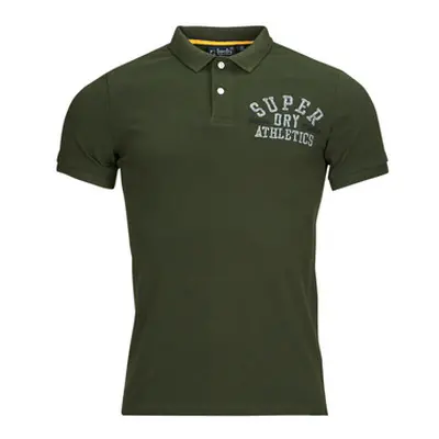 Superdry VINTAGE SUPERSTATE POLO men's Polo shirt in Green