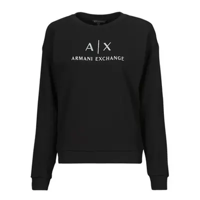 Armani Exchange 3DYMAA women's Sweatshirt in Black