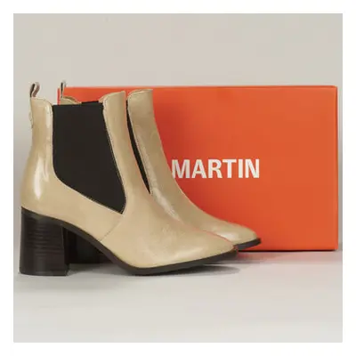 JB Martin VERONICA women's Low Ankle Boots in Beige