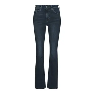 Levis 725 HIGH RISE SLIT BOOTCUT women's Bootcut Jeans in Blue