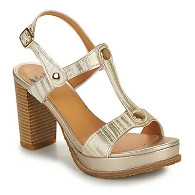 Mam'Zelle JAPA women's Sandals in Gold