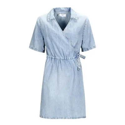 Le Temps des Cerises FLOE women's Dress in Blue