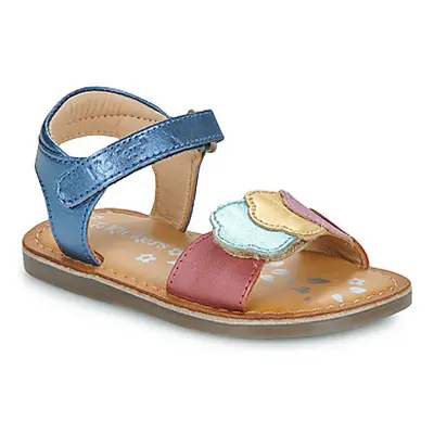 Kickers DYASTAR girls's Children's Sandals in Blue