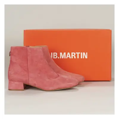 JB Martin VOLIS women's Low Ankle Boots in Pink