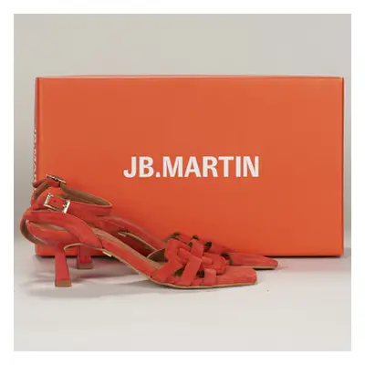 JB Martin MANON women's Sandals in Red