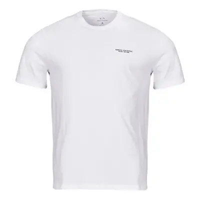 Armani Exchange 8NZT91 men's T shirt in White