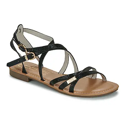 Les Petites Bombes FIKEN women's Sandals in Black