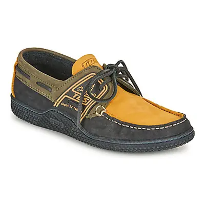 TBS GLOBEK men's Boat Shoes in Yellow