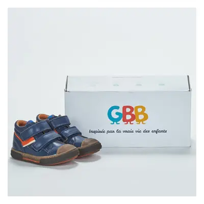 GBB VITALIN boys's Children's Shoes (High-top Trainers) in Blue