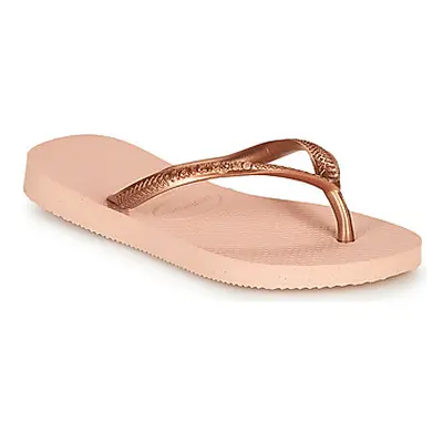 Havaianas SLIM girls's Children's Flip flops / Sandals in Pink