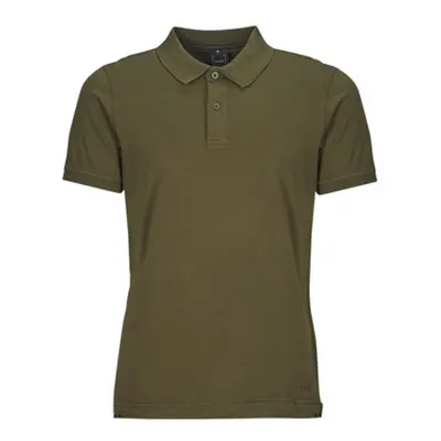 Geox M POLO JERSEY men's Polo shirt in Kaki