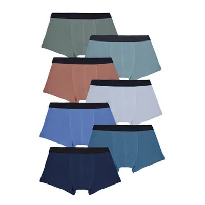 Petit Bateau A0ABE X7 boys's Boxer shorts in Multicolour