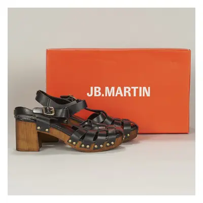 JB Martin DEESSE women's Clogs (Shoes) in Black