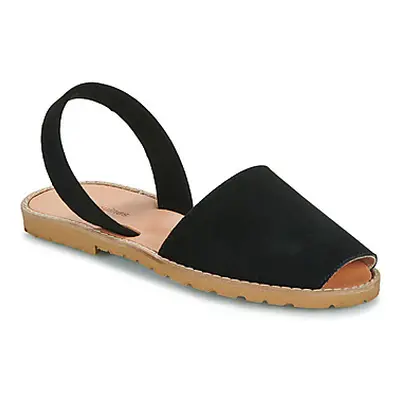 Minorquines AVARCA women's Sandals in Black