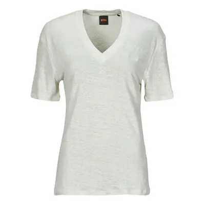 BOSS C_Ela women's T shirt in White