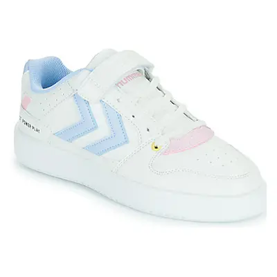 Hummel ST. POWER PLAY JR boys's Children's Shoes (Trainers) in White