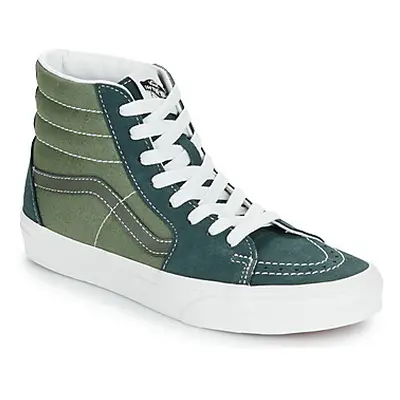 Vans SK8-Hi TRI-TONE GREEN women's Shoes (High-top Trainers) in Green