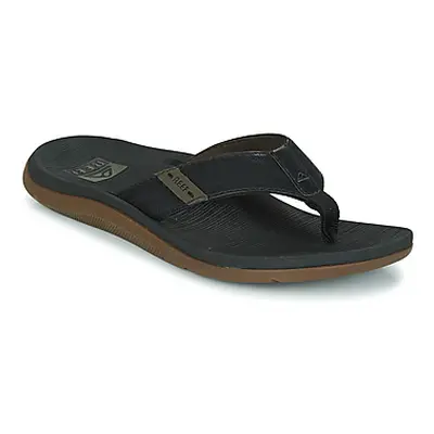 Reef Reef Santa Ana men's Flip flops / Sandals (Shoes) in Black