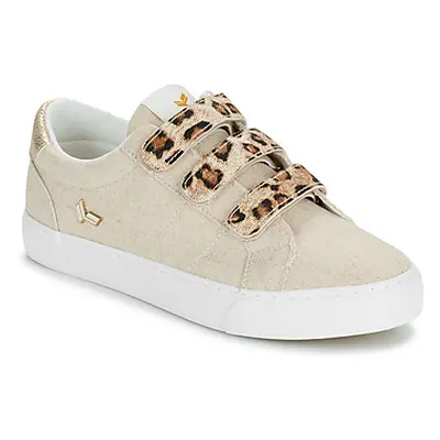 Kaporal THESEE women's Shoes (Trainers) in Beige