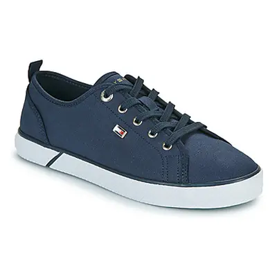 Tommy Hilfiger VULC CANVAS SNEAKER women's Shoes (Trainers) in Marine