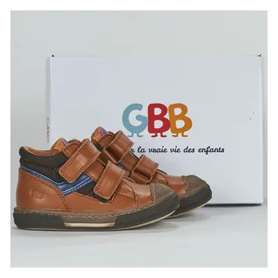 GBB VITALIN boys's Children's Shoes (High-top Trainers) in Brown