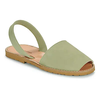 Minorquines AVARCA women's Sandals in Green