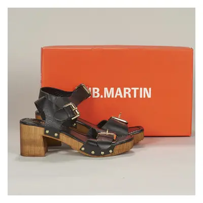 JB Martin DONA women's Clogs (Shoes) in Black