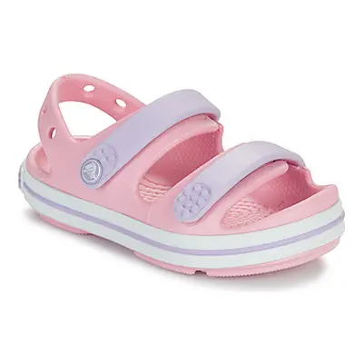 Crocs Crocband Cruiser Sandal T girls's Children's Sandals in Pink